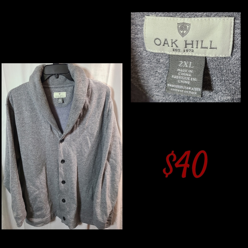 Oak Hil Shawl Neck Men's Sweater